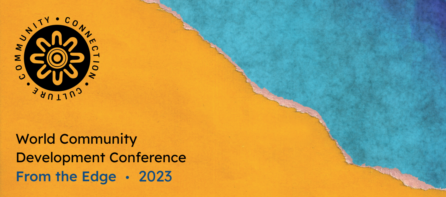 Media release ‘From the Edge’ World Community Development Conference